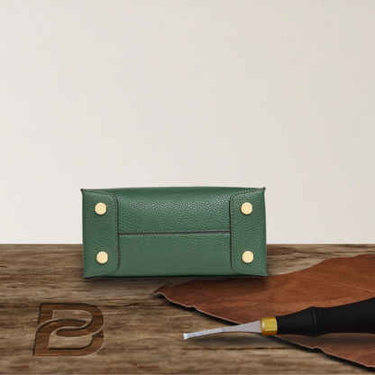BERK | Handbag in textured, grained leather