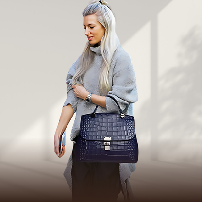 BERK | Elegant handbag in textured leather