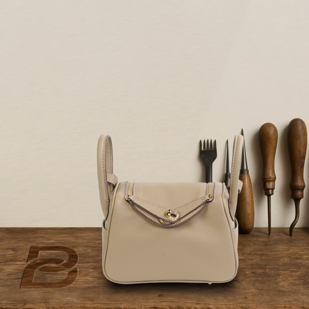BERK | Top Handle Classic Shape Leather Bag