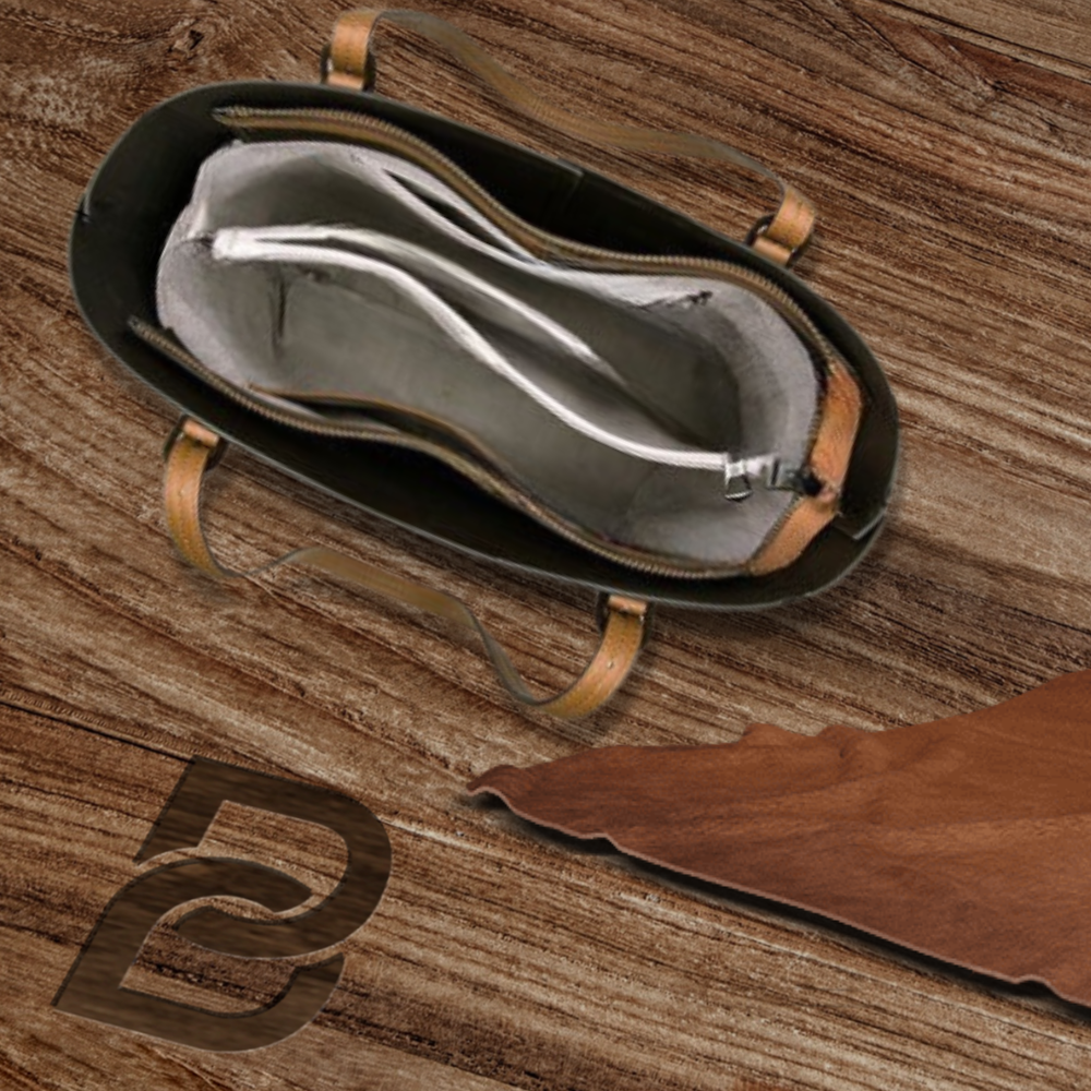 BERK | Classic and elegant leather tote bag