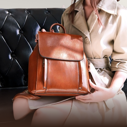 BERK | Soft Leather Travel Essential Backpack