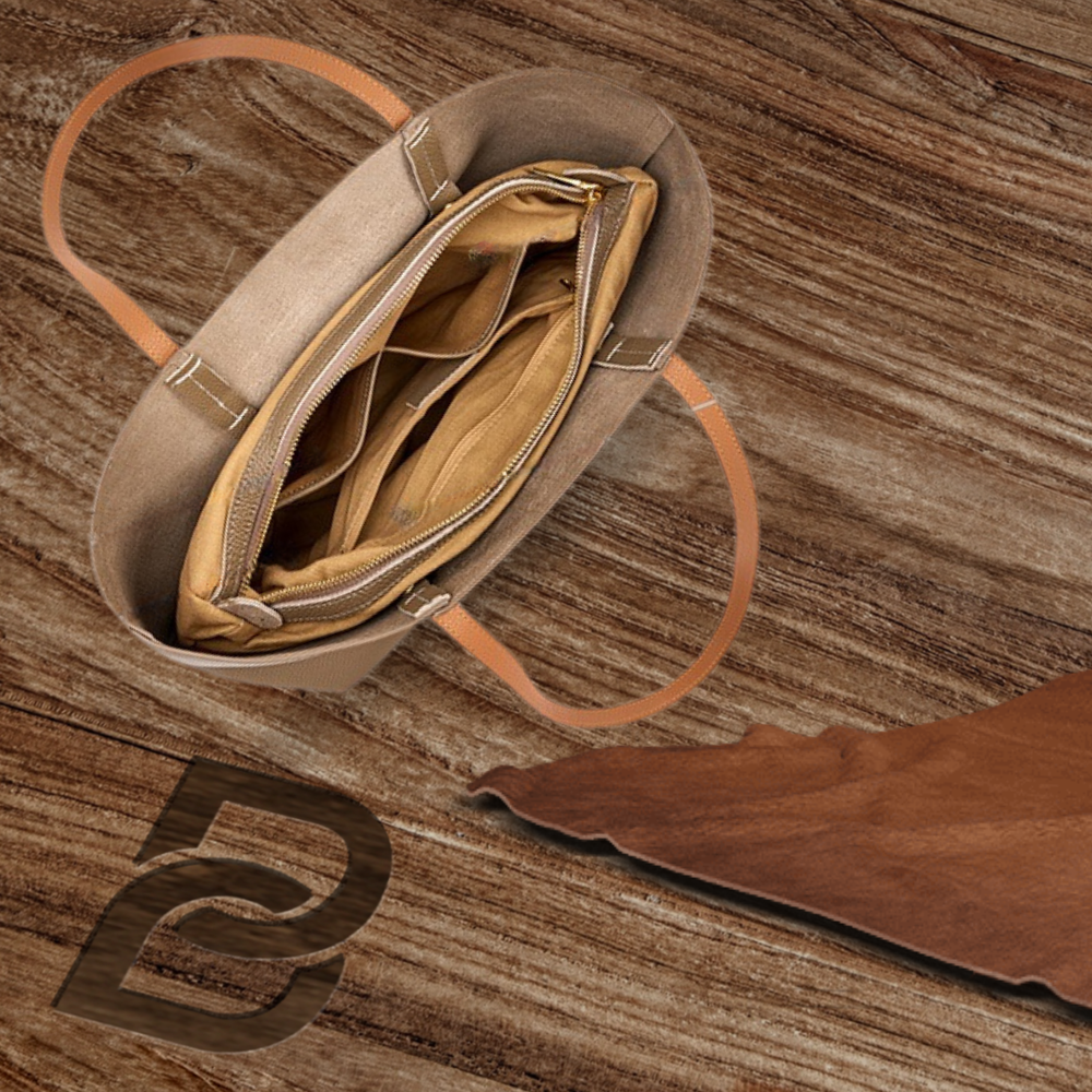 BERK | Hand-carried leather shoulder bag with large capacity