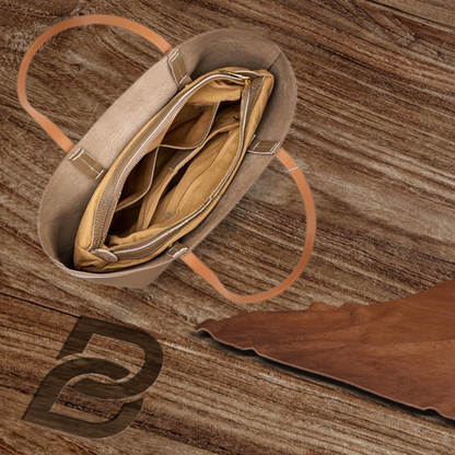 BERK | Hand-carried leather shoulder bag with large capacity