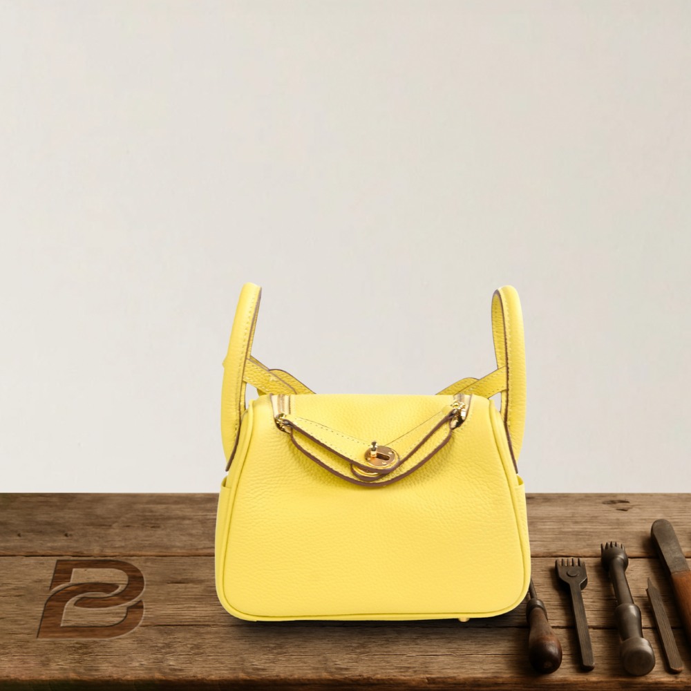 BERK | Top Handle Classic Shape Leather Bag