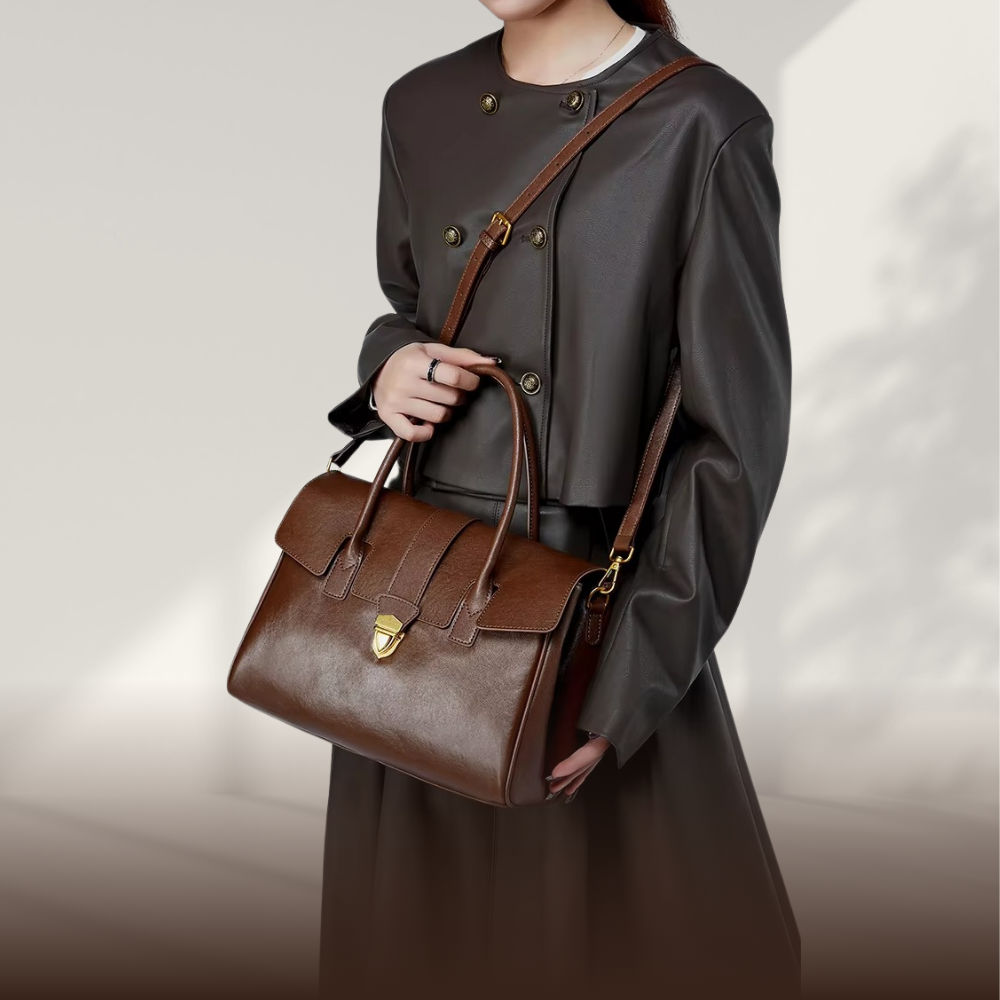 BERK | Classic spacious convertible handbag