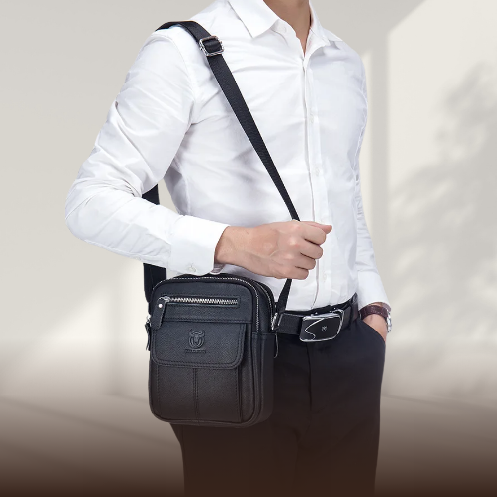 BERK | Business Messenger leather bag