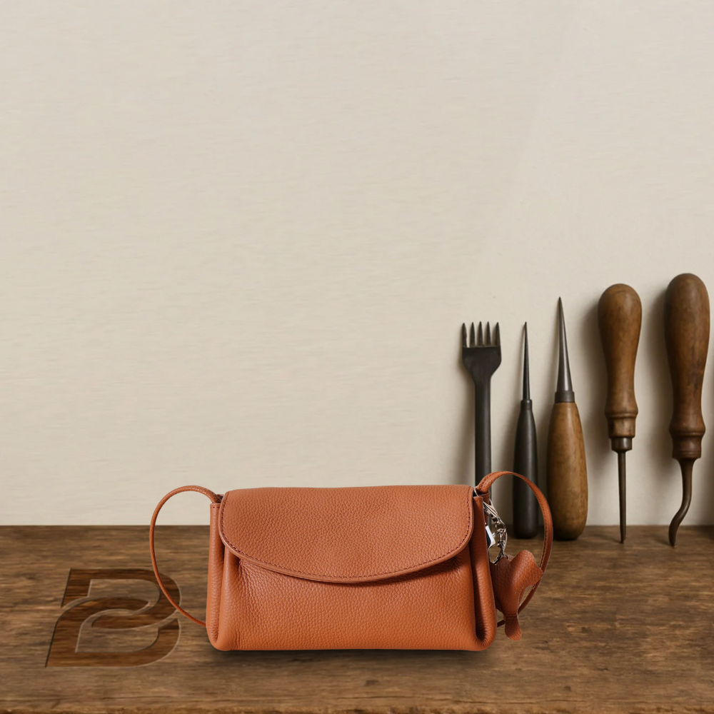 BERK | Envelope Crossbody Leather Bag