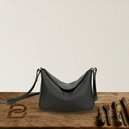 BERK | Foldover leather shoulder bag