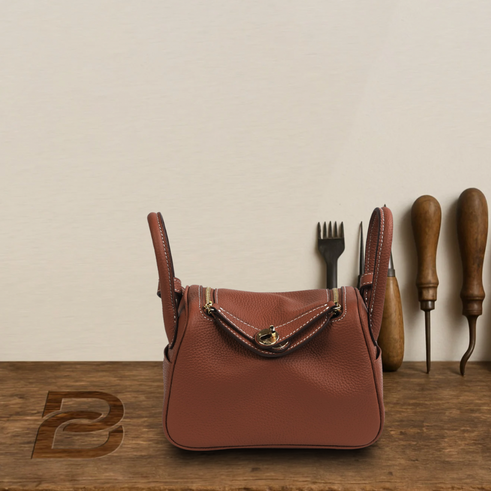 BERK | Top Handle Classic Shape Leather Bag