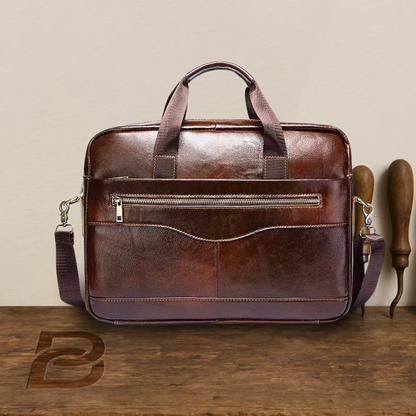 BERK | Premium leather laptop bag