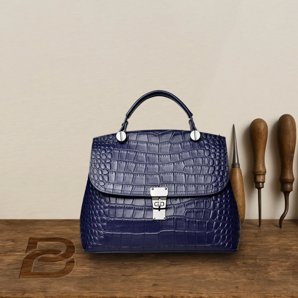 BERK | Elegant handbag in textured leather