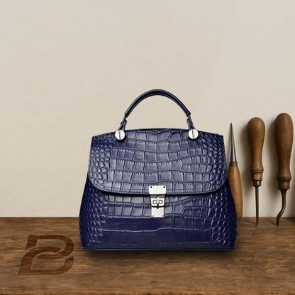 BERK | Elegant handbag in textured leather