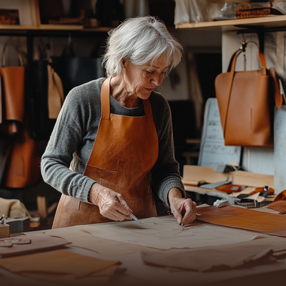 BERK | Classically elegant tote made from genuine leather
