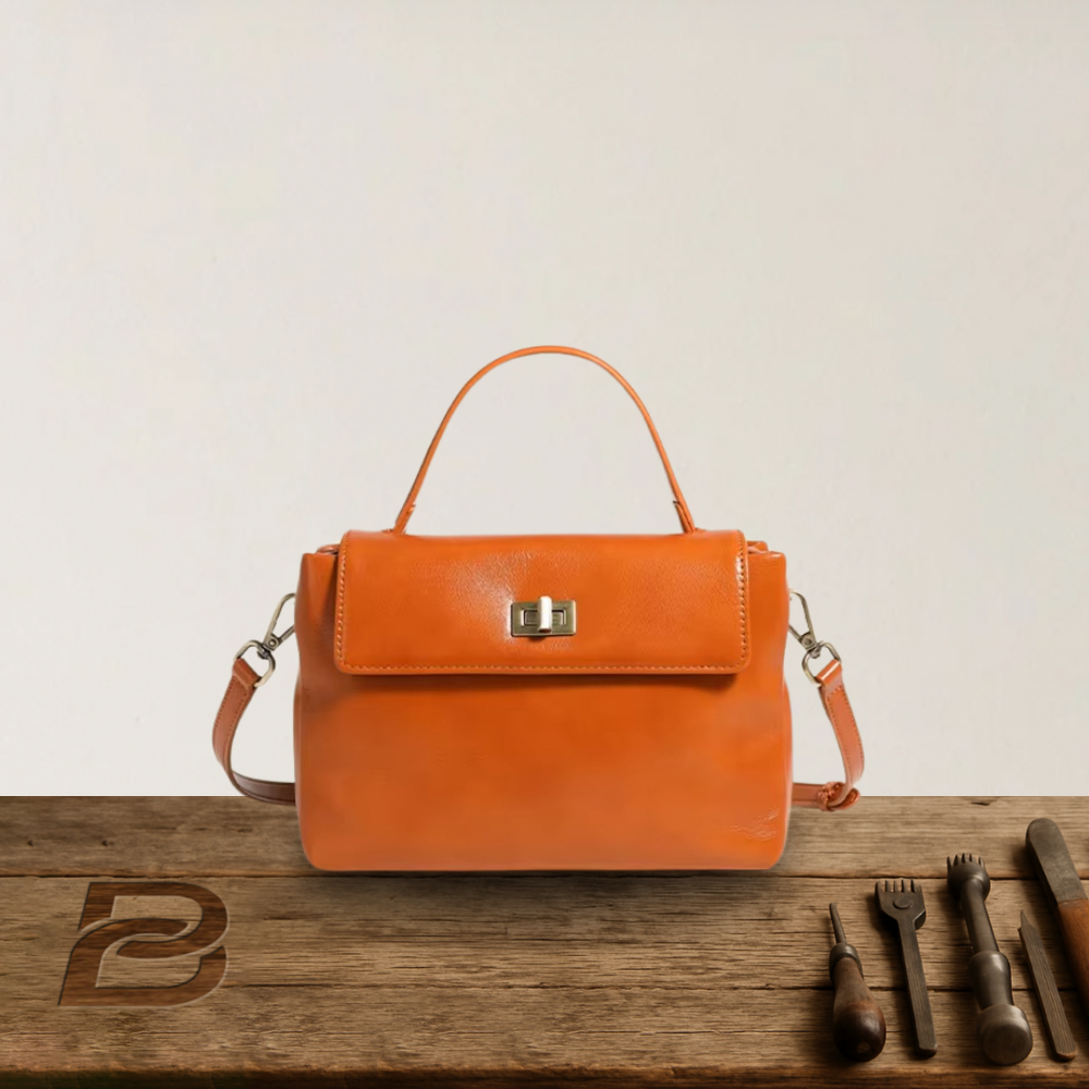 BERK | Vintage soft leather bag