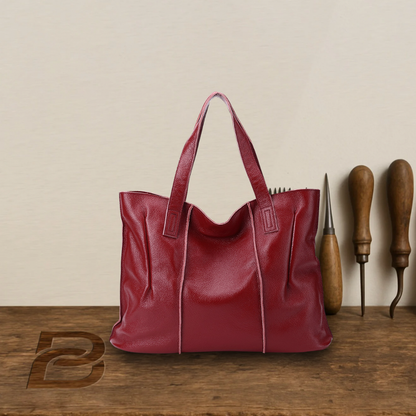BERK | Large capacity Leather Tote Bag