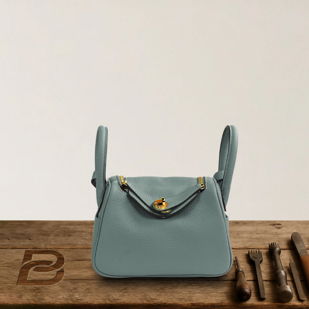 BERK | Top Handle Classic Shape Leather Bag