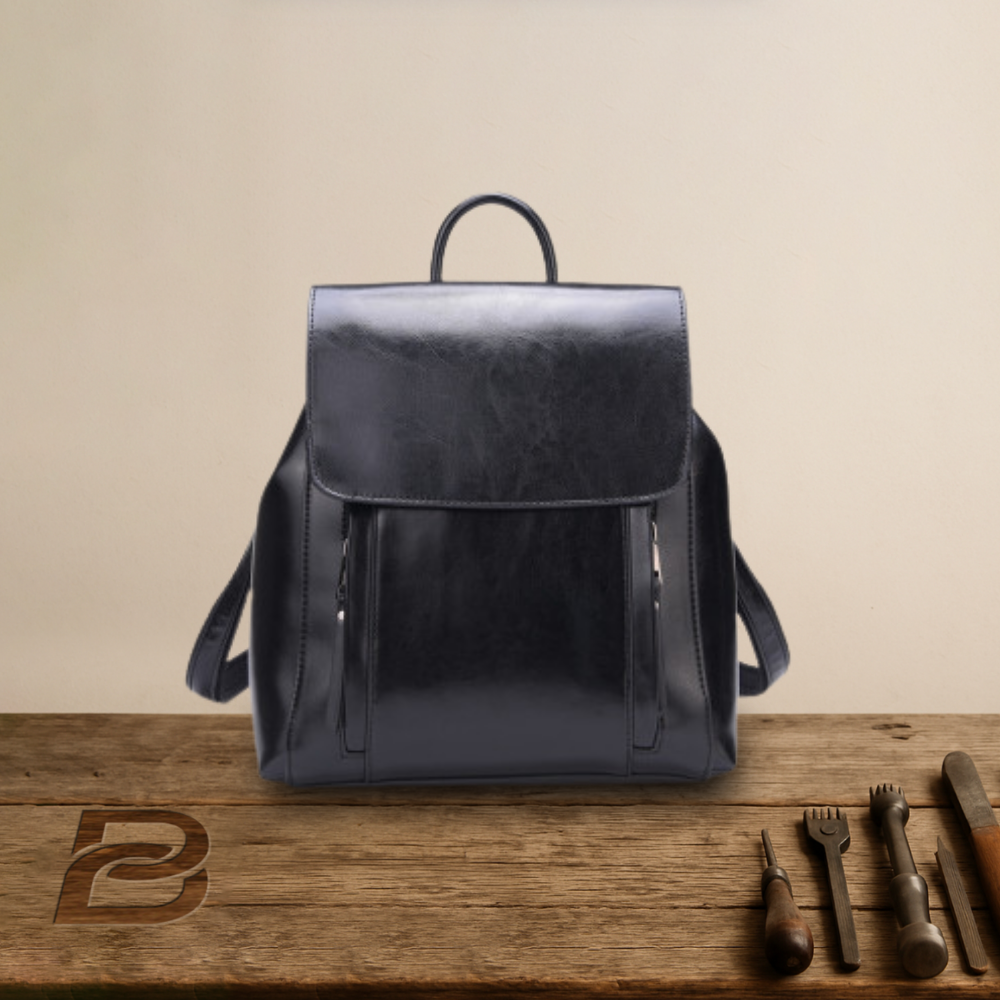 BERK | Soft Leather Travel Essential Backpack